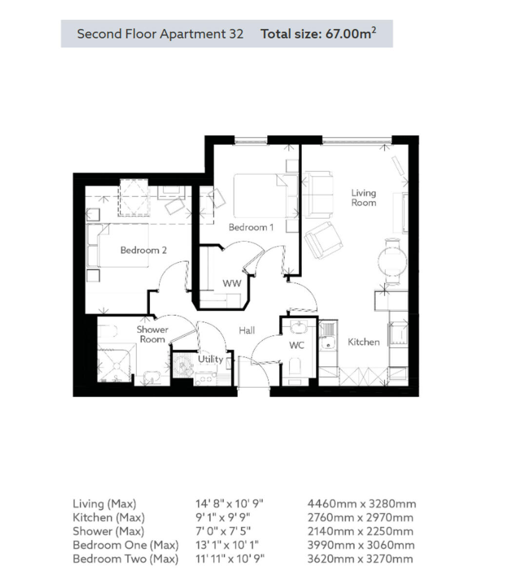 London Road, Bagshot floorplan