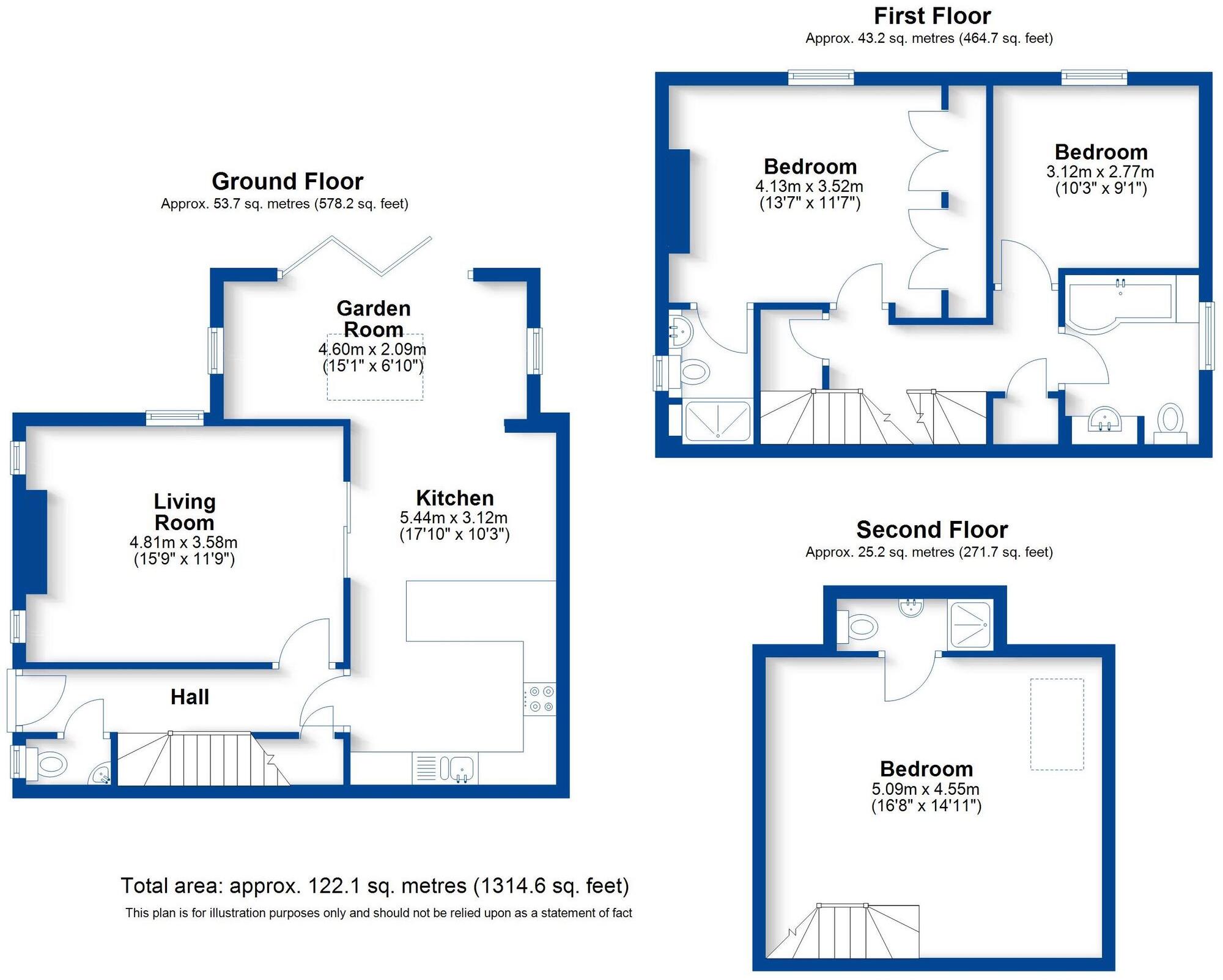 Milverton Terrace, Leamington Spa, CV32 floorplan