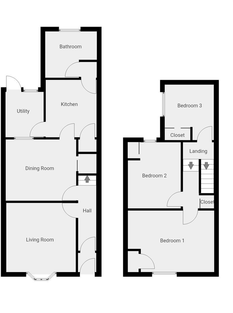 Milton Terrace, Swansea floorplan