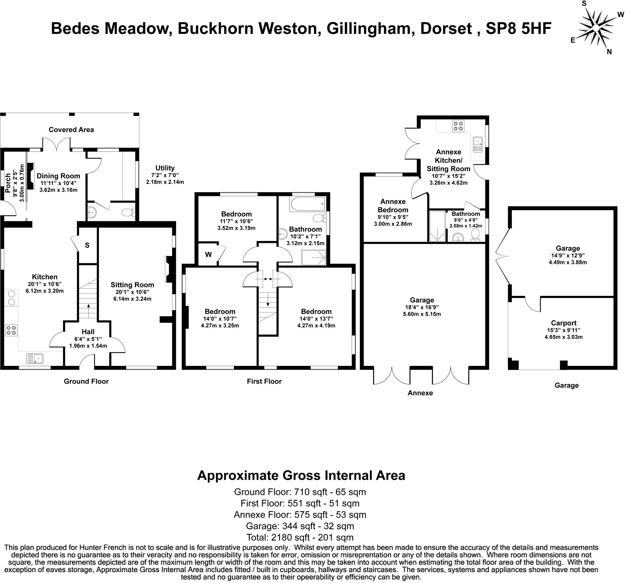 Buckhorn Weston, Dorset, SP8 5HF floorplan