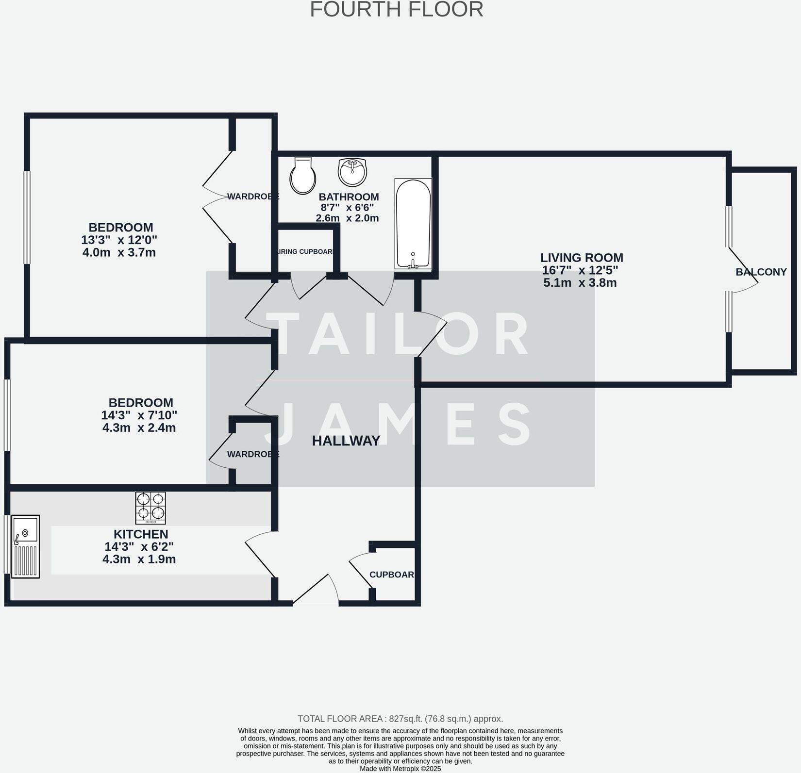 Kingsway, Hove, BN3 floorplan