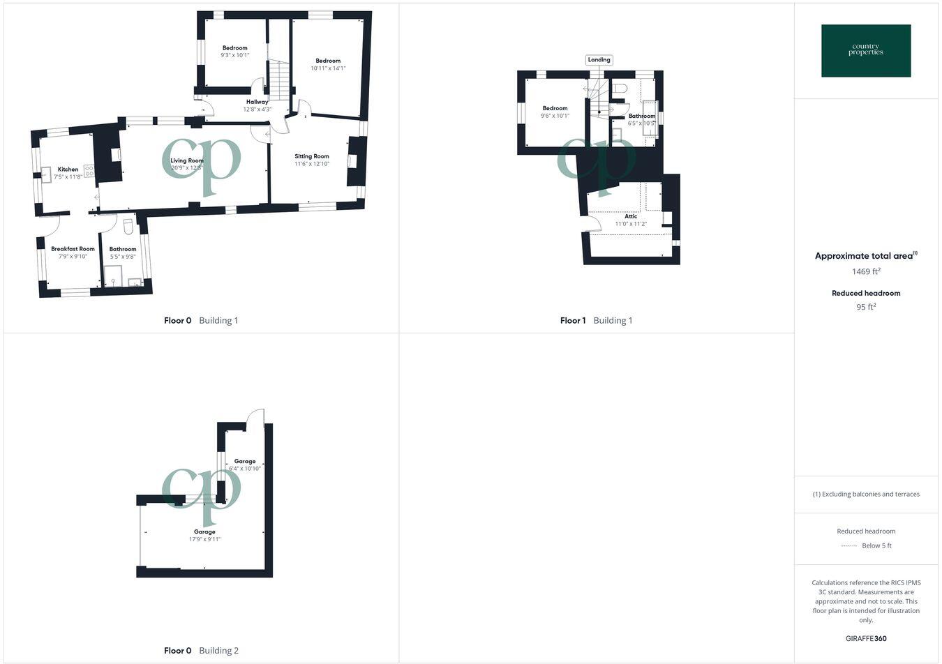 Treacle Lane, Rushden, Buntingford, SG9 floorplan