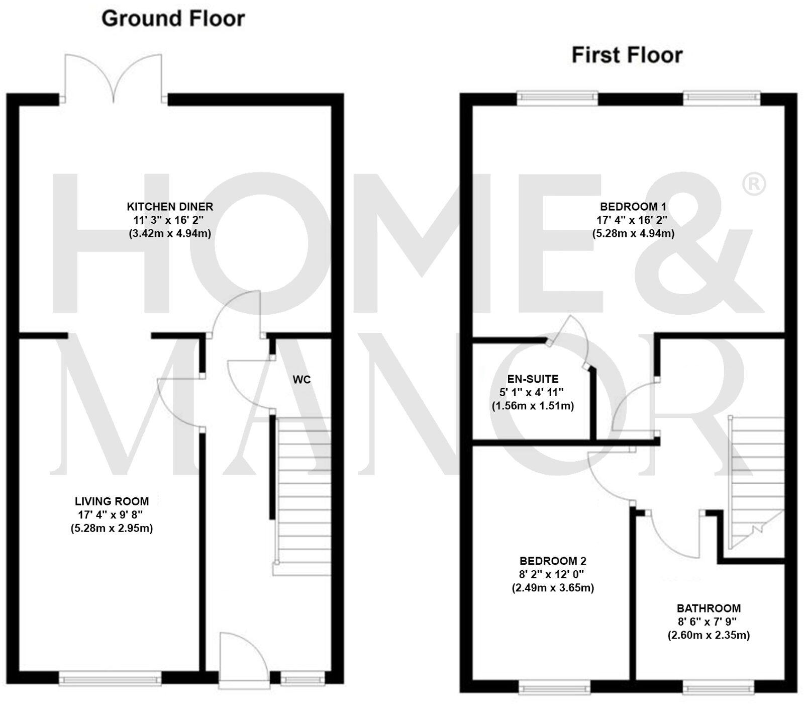 Bradshaw Crescent, Honley, HD9 floorplan