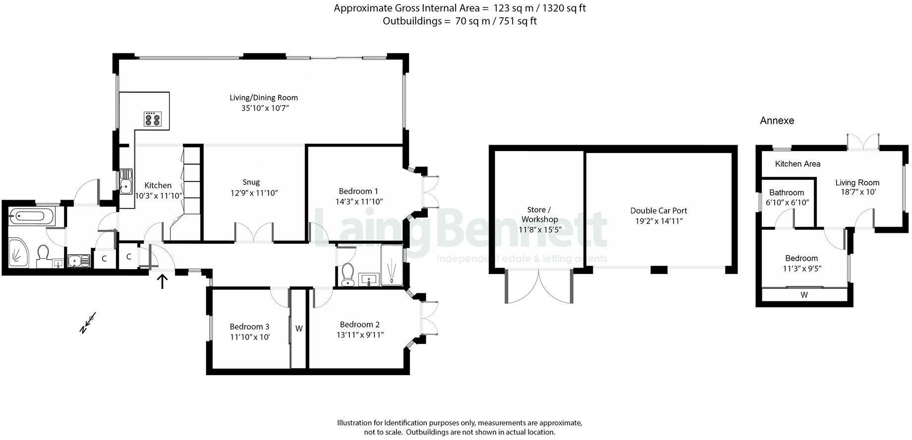 Woodland Road, Lyminge, CT18 floorplan