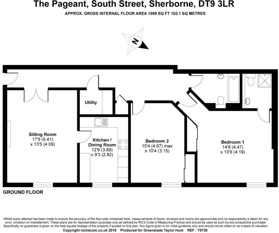South Street, Sherborne, Dorset, DT9 floorplan