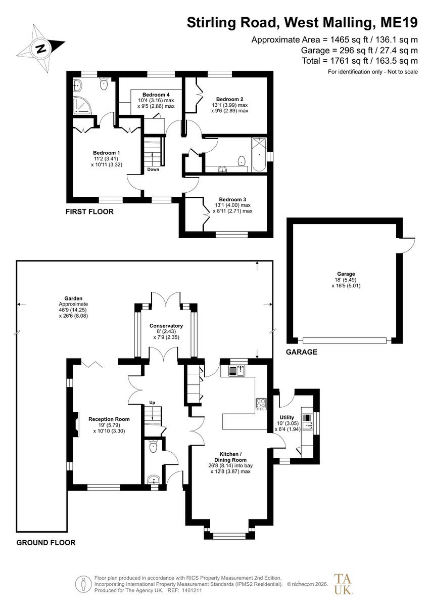 Stirling Road, West Malling, ME19 floorplan
