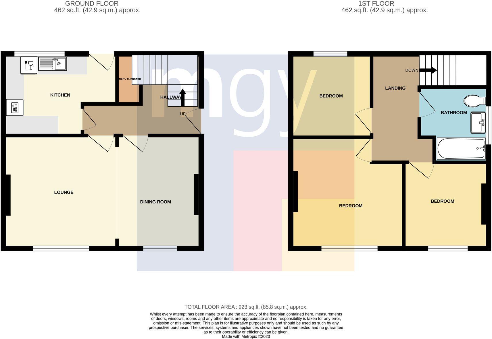 Glan-Yr-Afon, Gwaelod-Y-Garth, CF15 floorplan