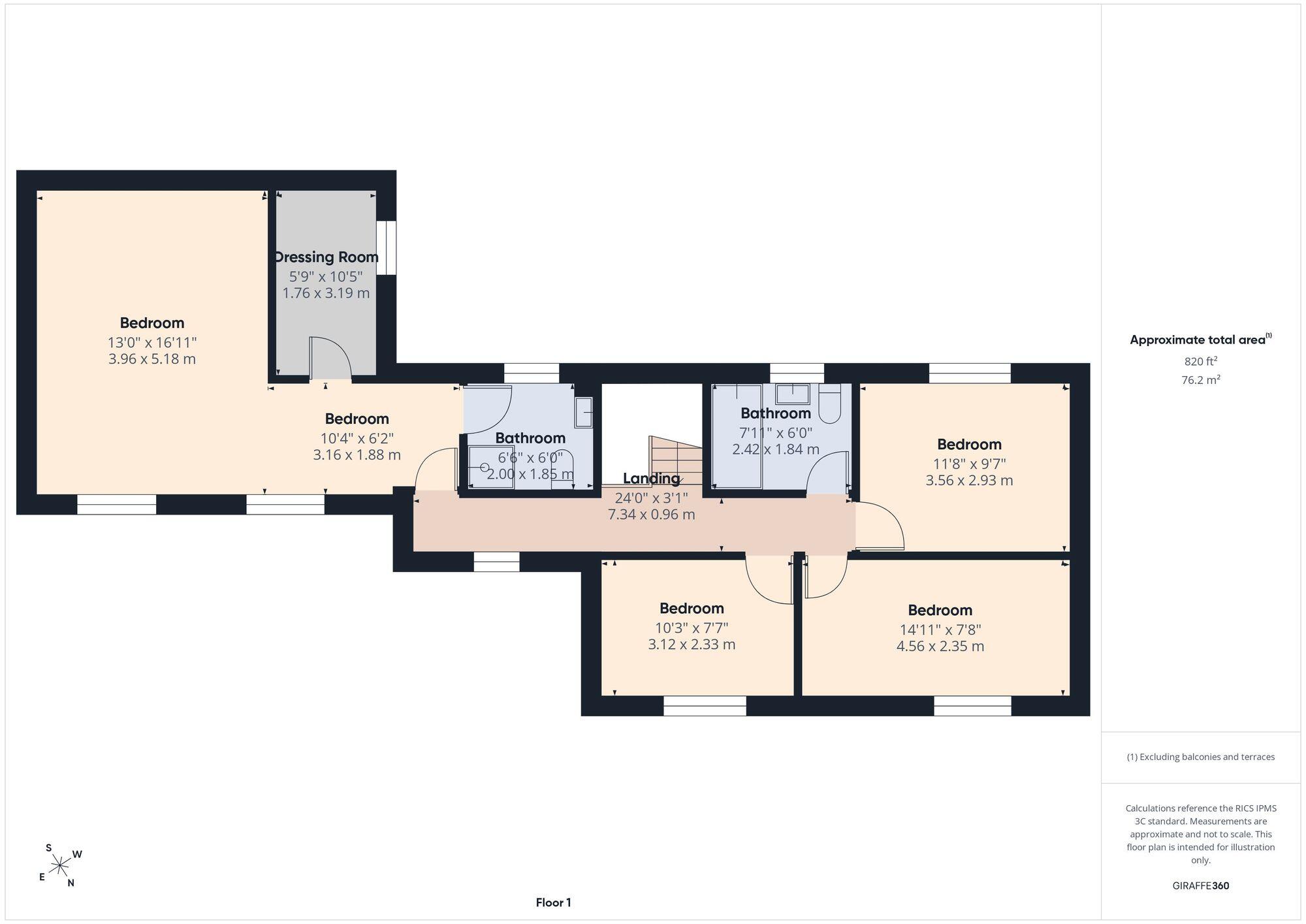 Gill Lane, Walmer Bridge, PR4 floorplan