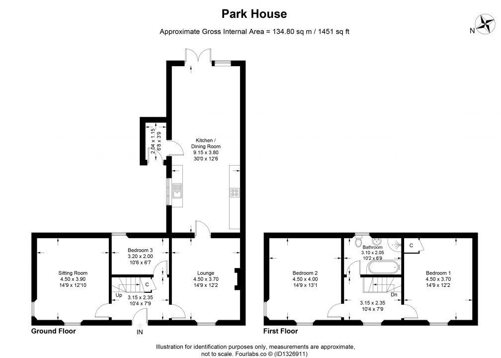 Park House, 5 South Hermitage Street, Newcastleton, TD9 0QR floorplan