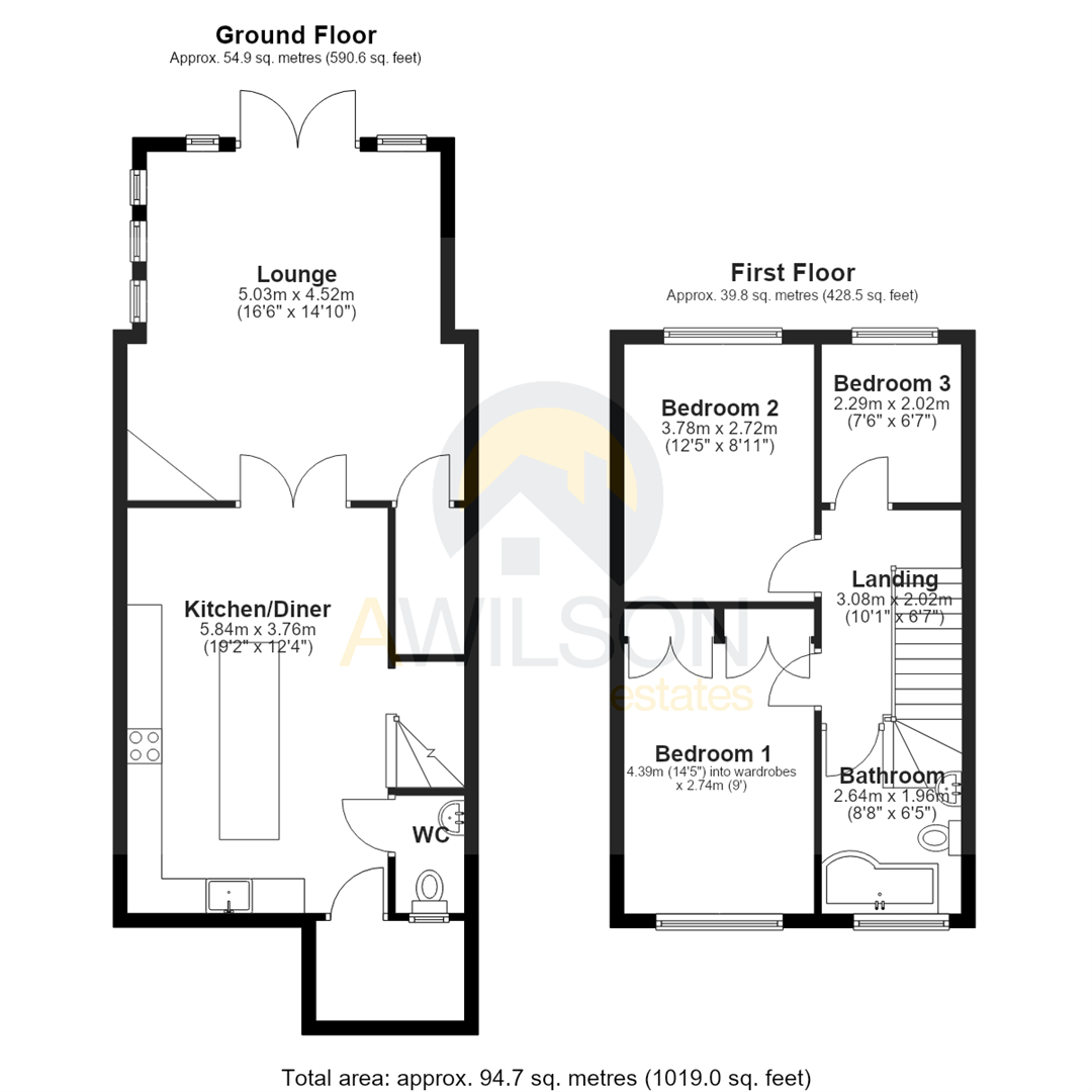 Clough Fold Road, Hyde floorplan