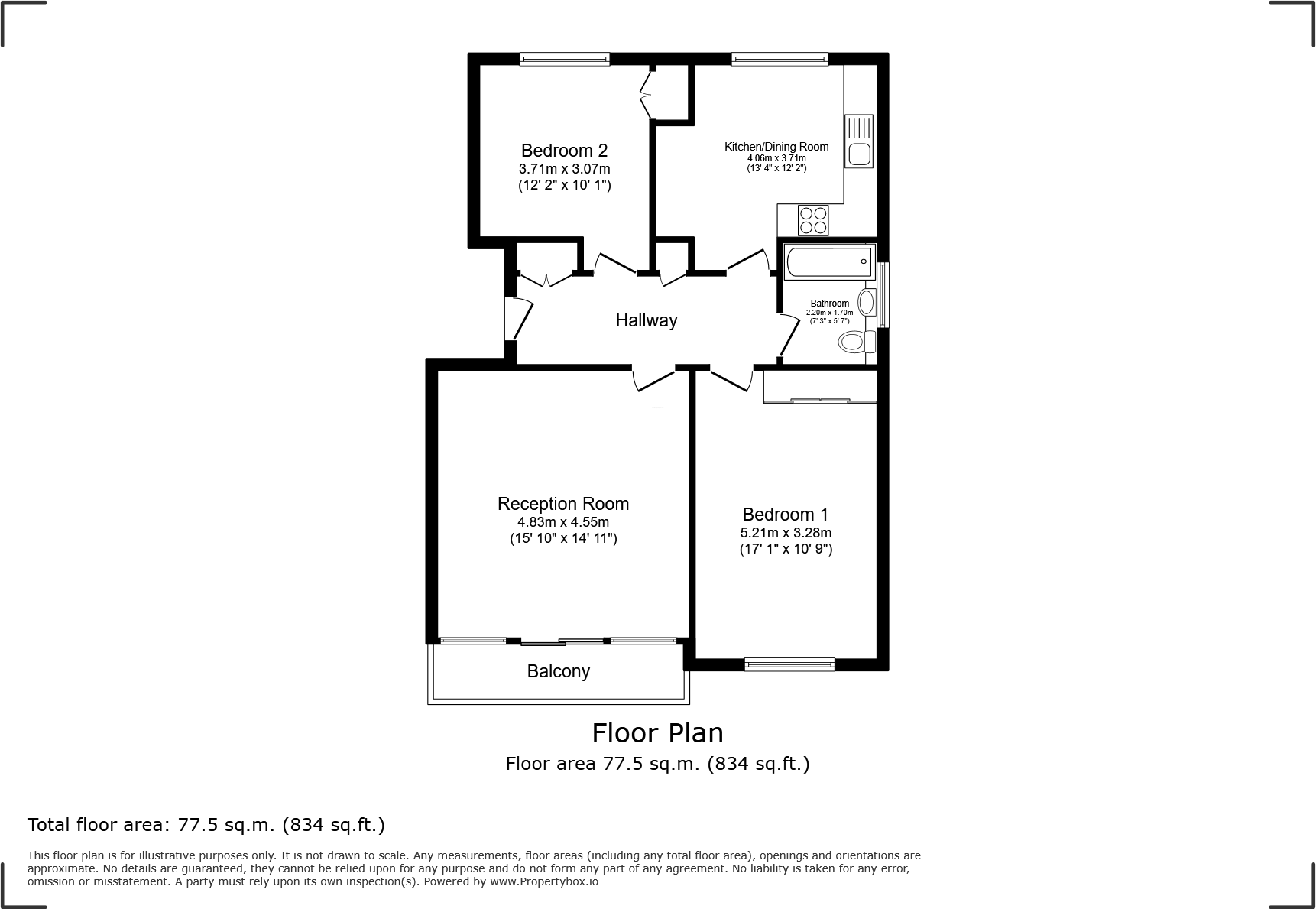 Southcote Road, Reading, Berkshire floorplan