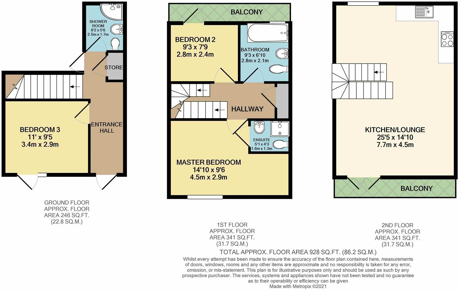 Boston Street, Hulme, Manchester floorplan