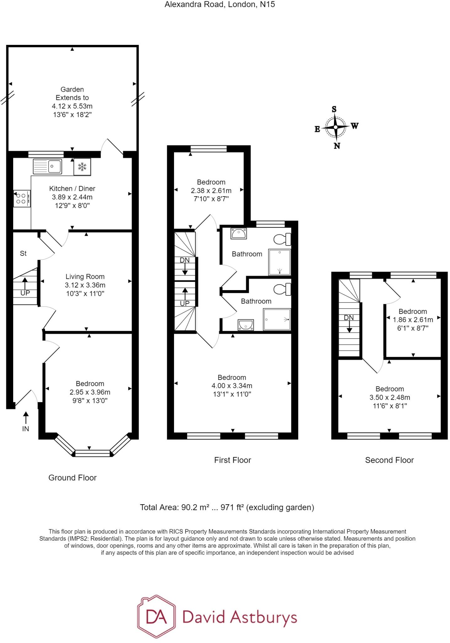 Alexandra Road, London floorplan