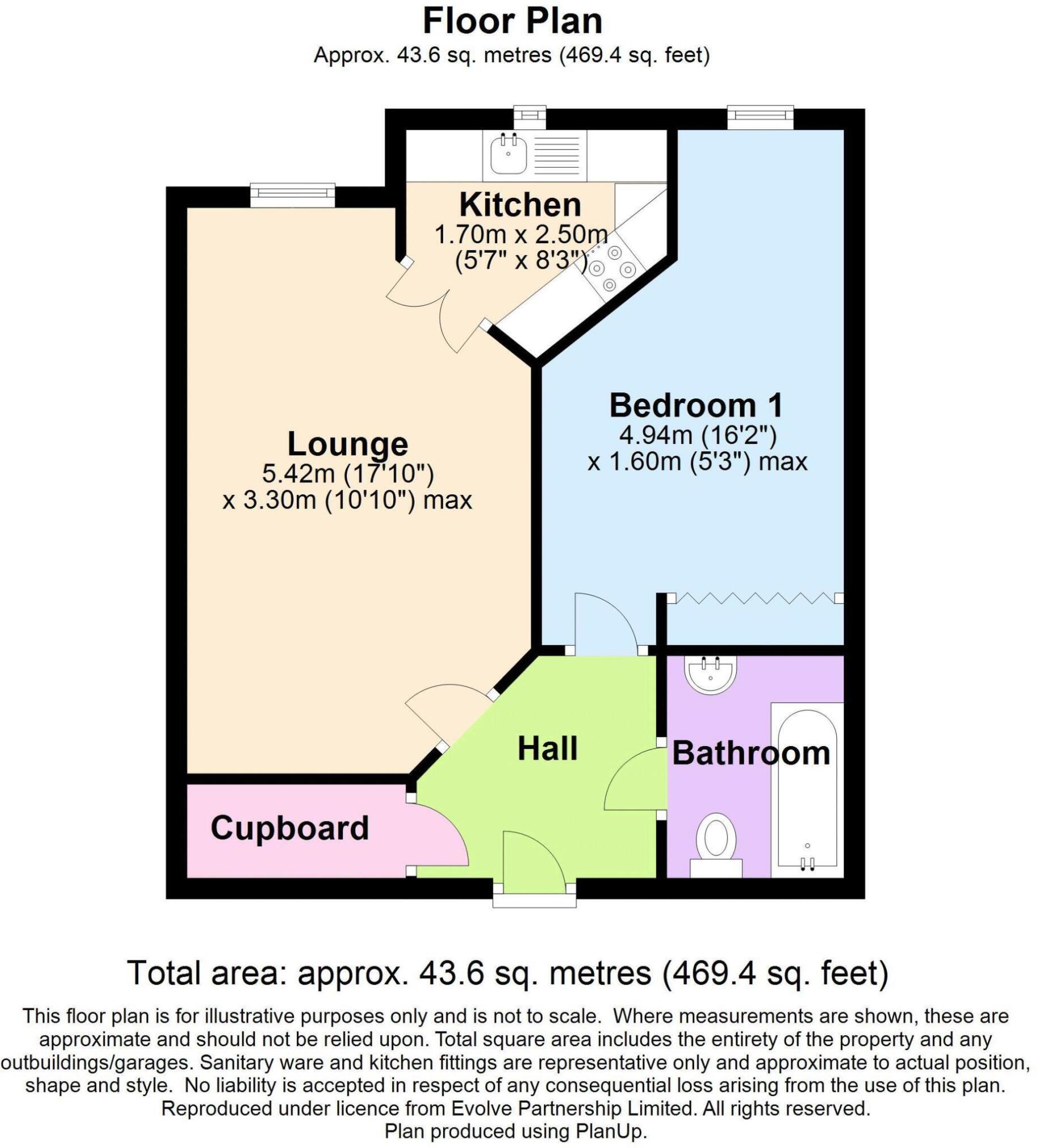 Weaver Court, London Road, Northwich floorplan