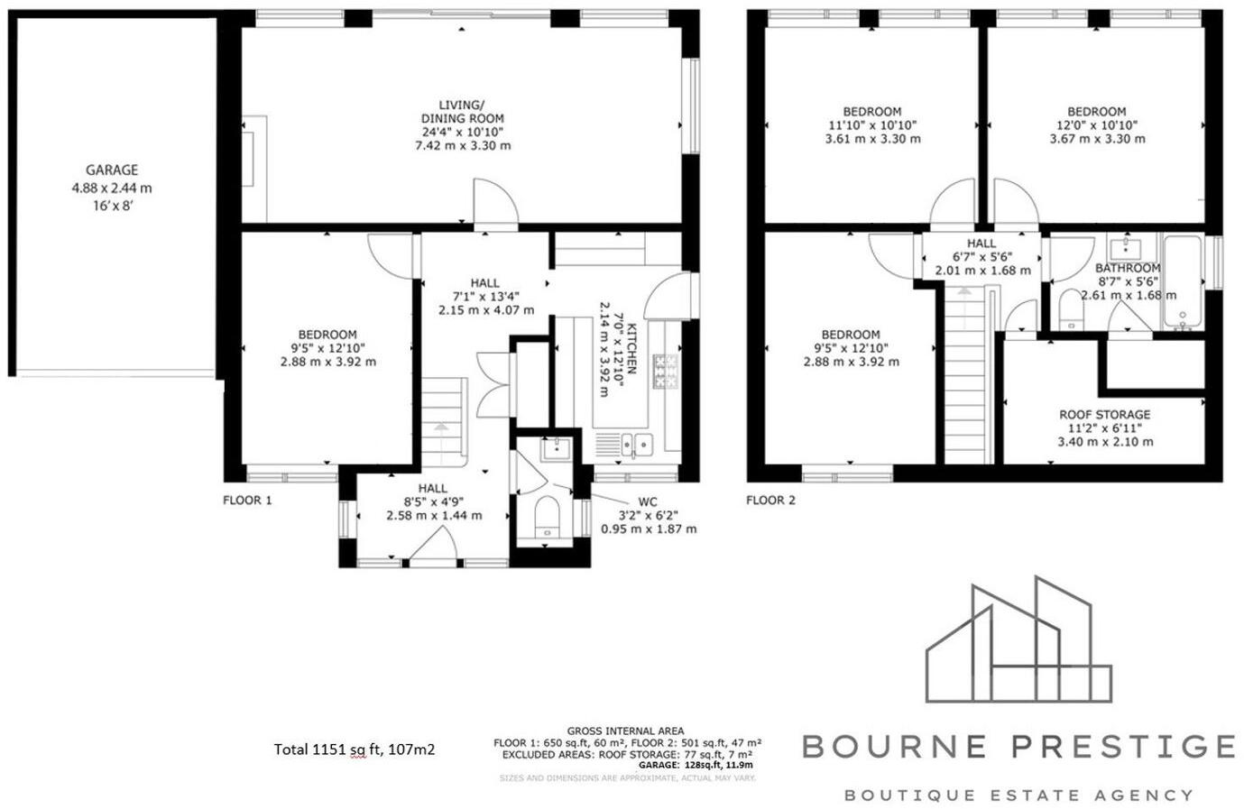 Lynton Crescent, St Catherine's Hill, Christchurch floorplan