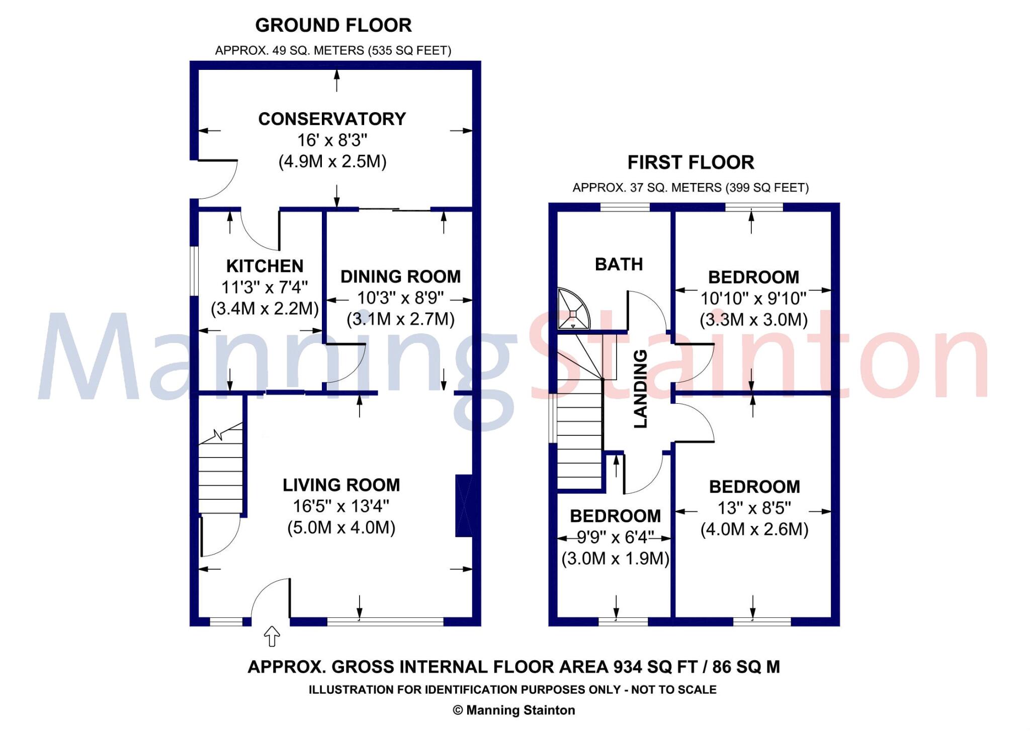 Acaster Drive, Garforth, Leeds, West Yorkshire floorplan