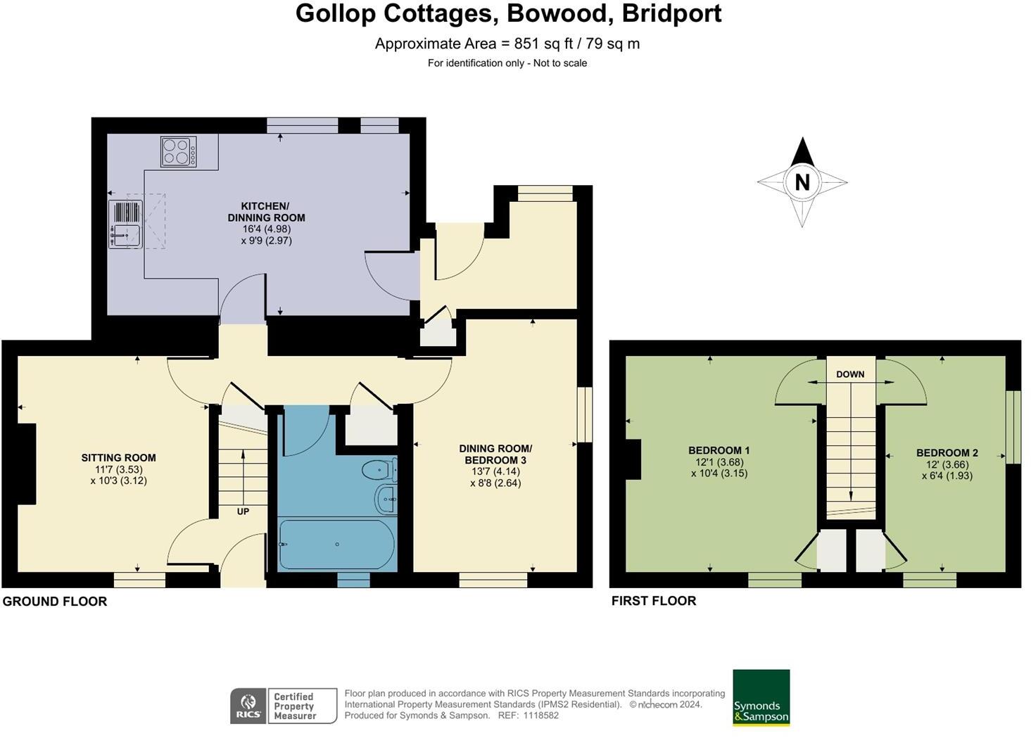 Bowood, Bridport floorplan