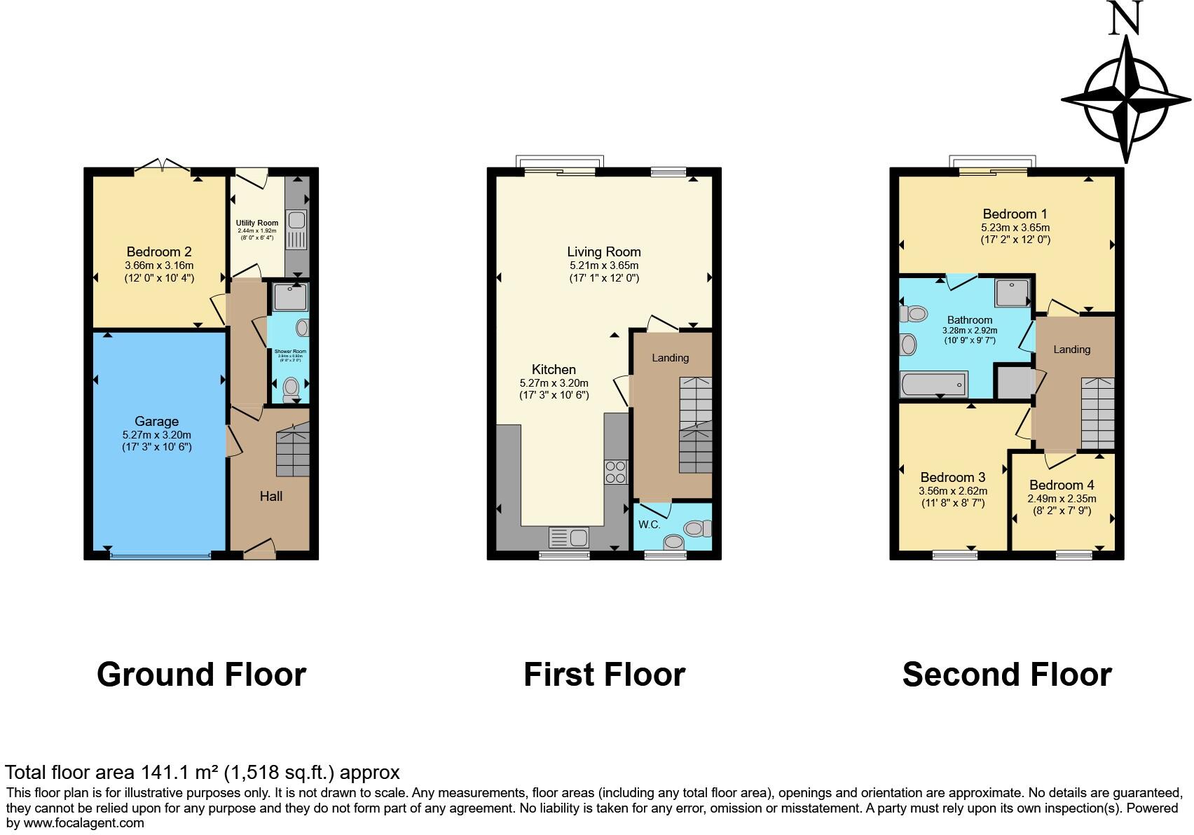Marine Approach, Burton Waters, LN1 floorplan