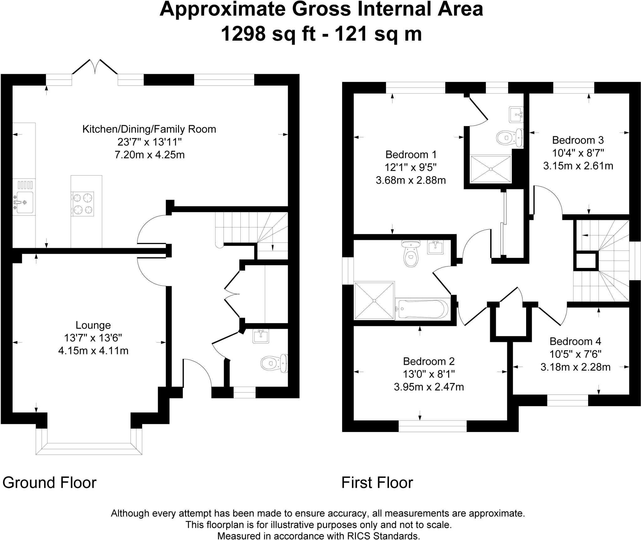Weston Drive, Bury St Edmunds floorplan