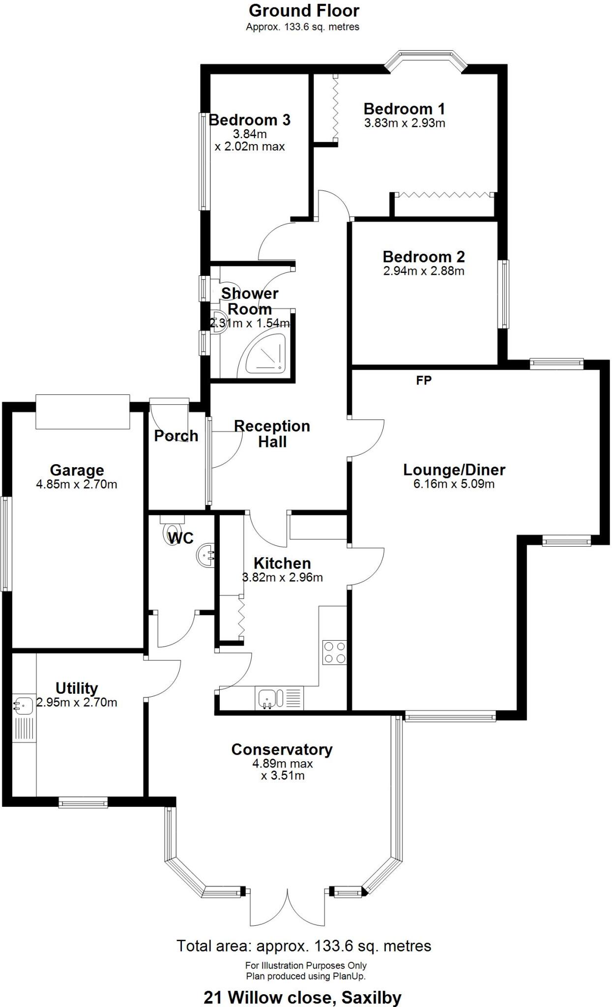 Saxilby, Lincoln floorplan