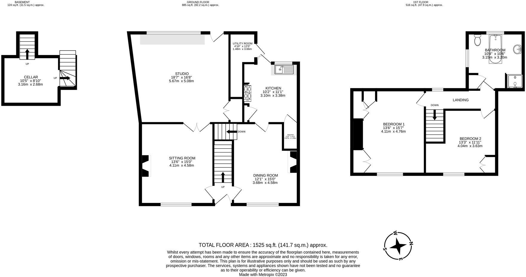 Main Street, Kibworth Harcourt, Leicester floorplan