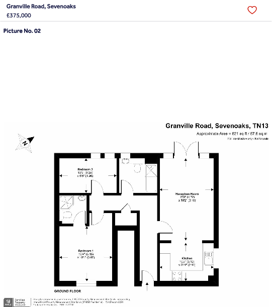 Granville Road, Sevenoaks floorplan