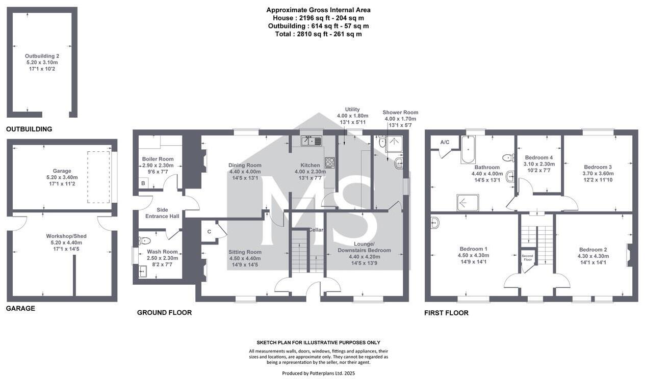 Aislaby, Pickering floorplan