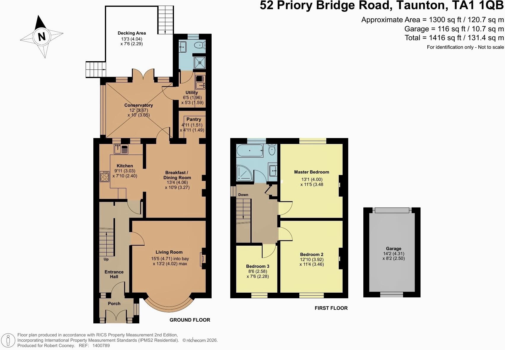 Priory Bridge Road, Taunton floorplan