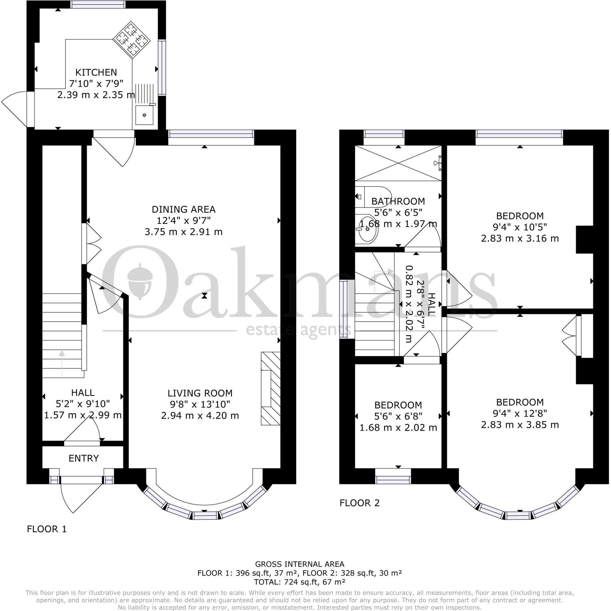Gorsy Road, Birmingham, B32 floorplan