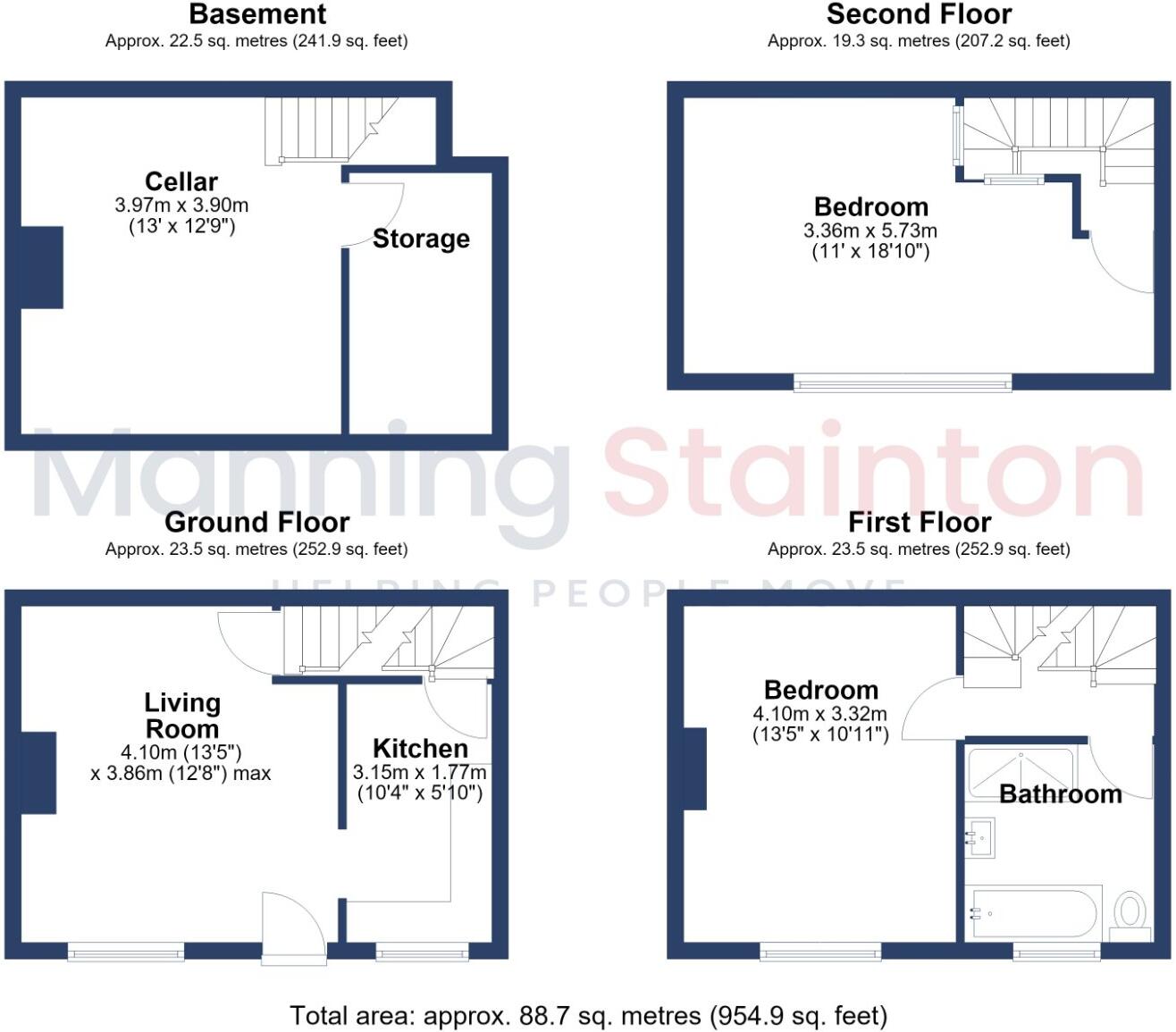 Kerry Street, Horsforth, Leeds, West Yorkshire floorplan