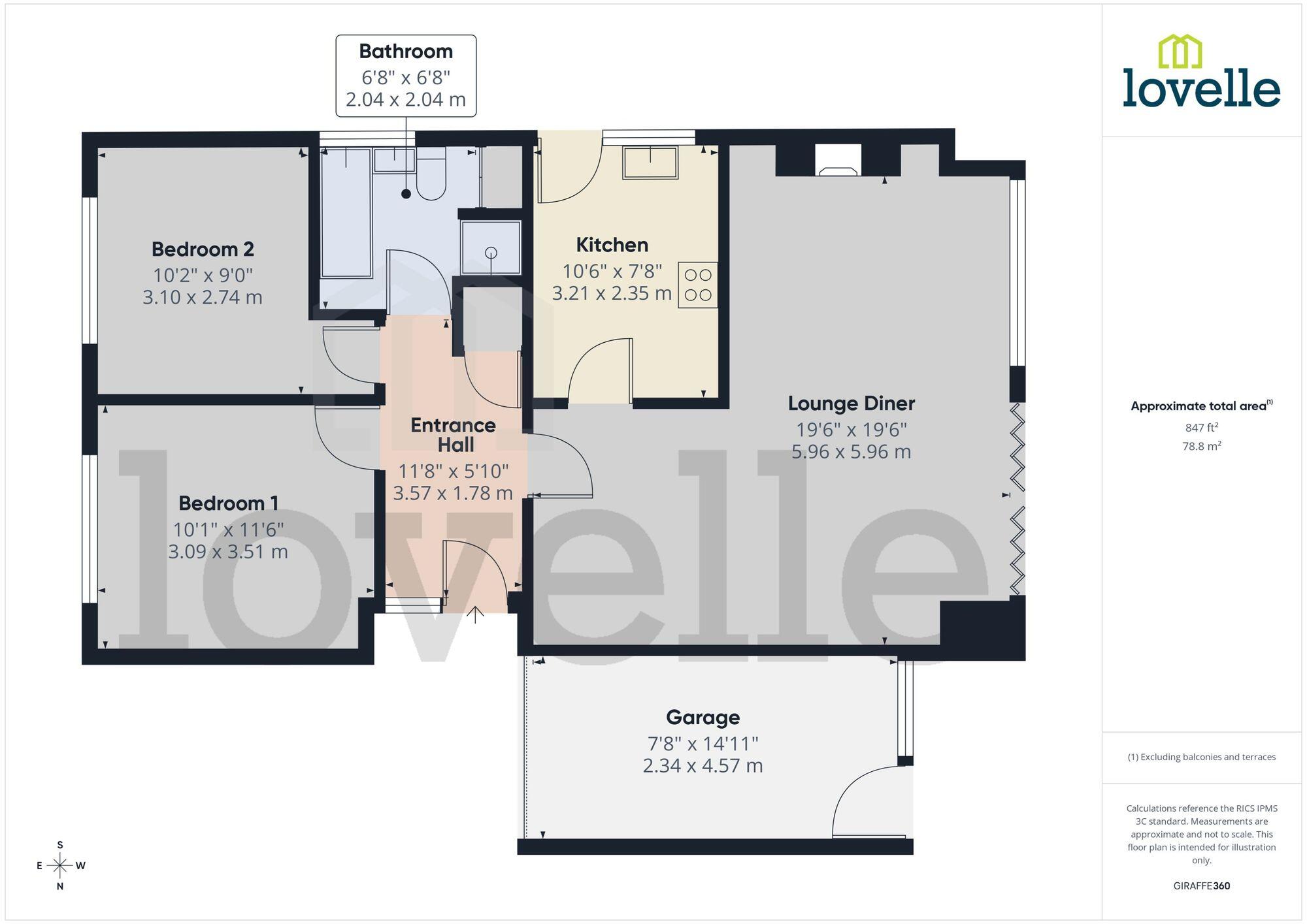 Pegasus Spring Bank, Binbrook, LN8 6DF floorplan