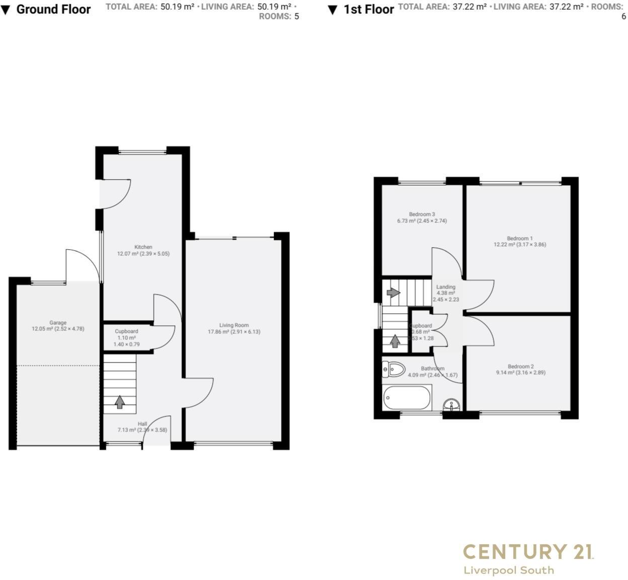 Leybourne Grove, Gateacre, Liverpool, L25 floorplan