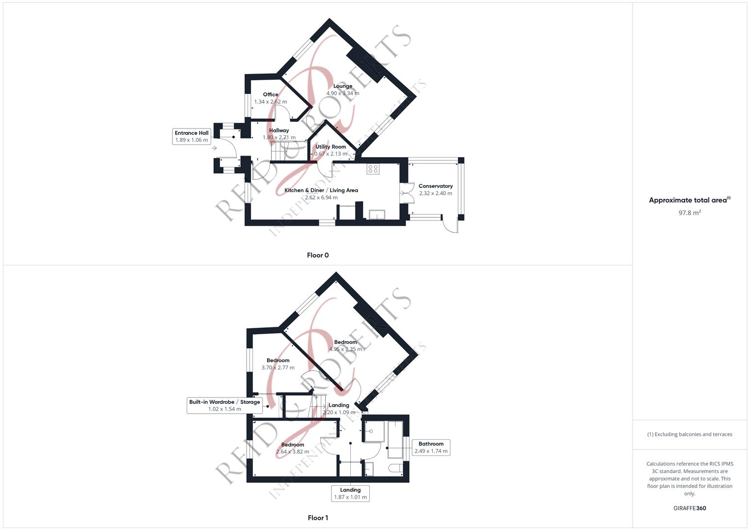 Coed Mor, Pen-Y-Ffordd, Holywell floorplan