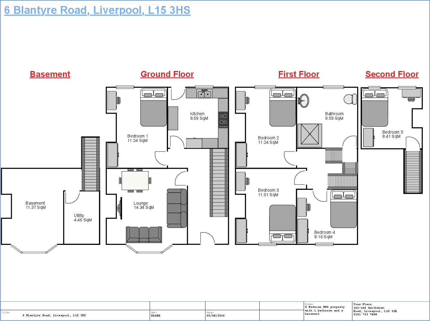 Blantyre Road, Liverpool floorplan