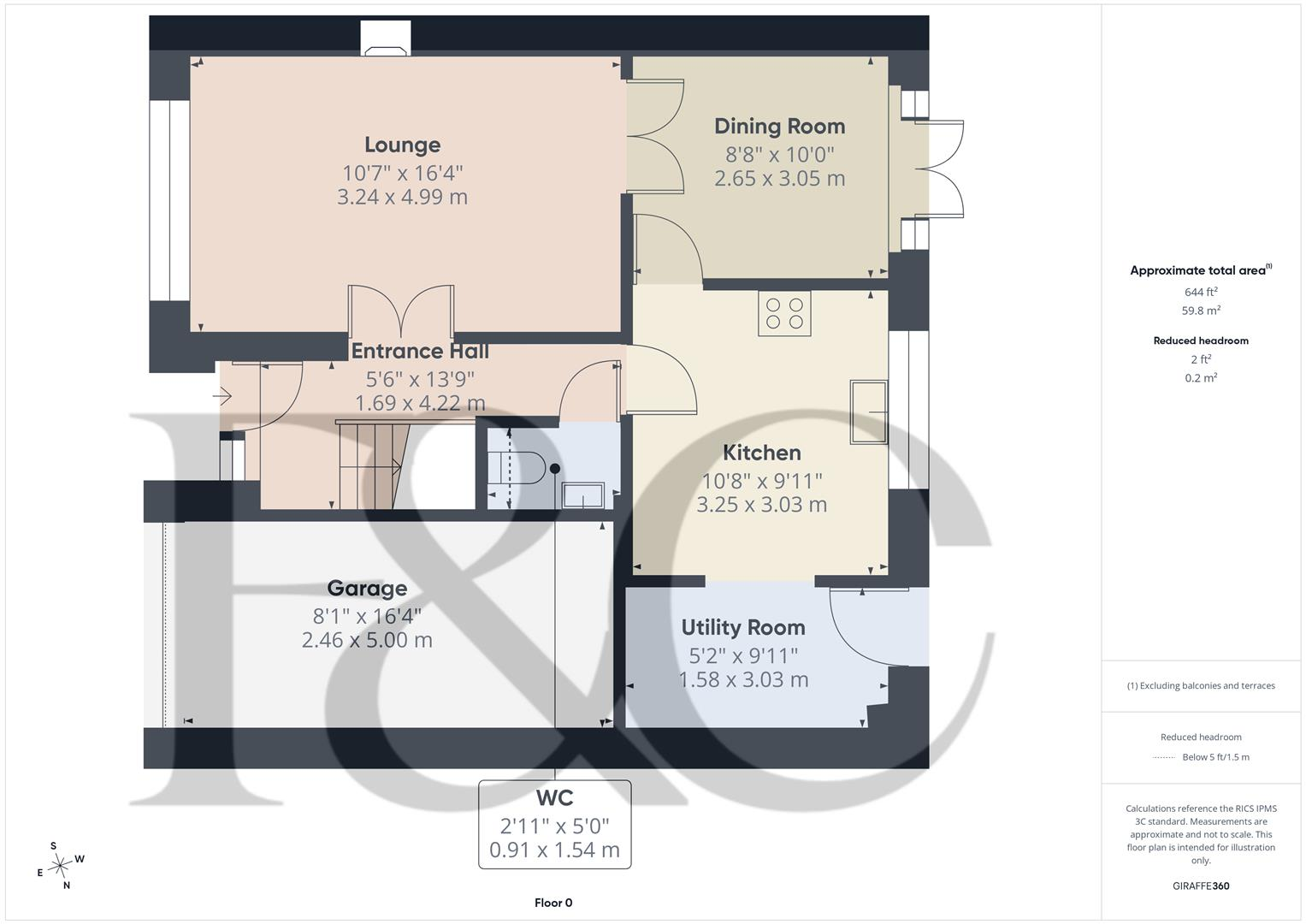 Woodwards Close, Borrowash, Derby floorplan