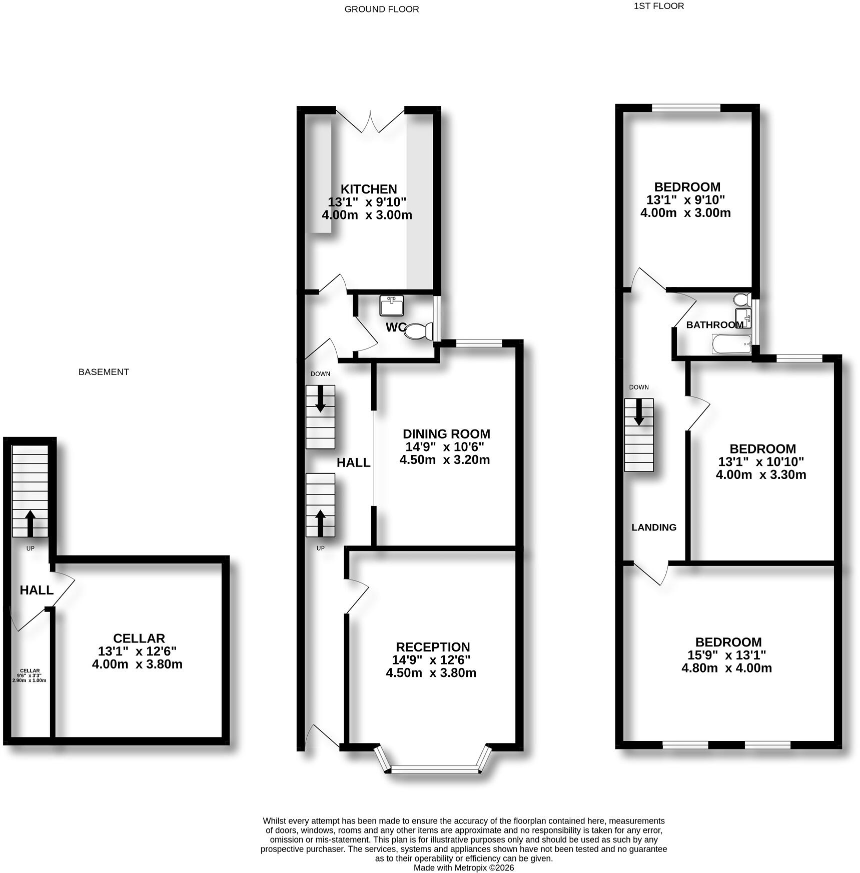 Humphrey Road, Old Trafford, Manchester. M16 9DD floorplan