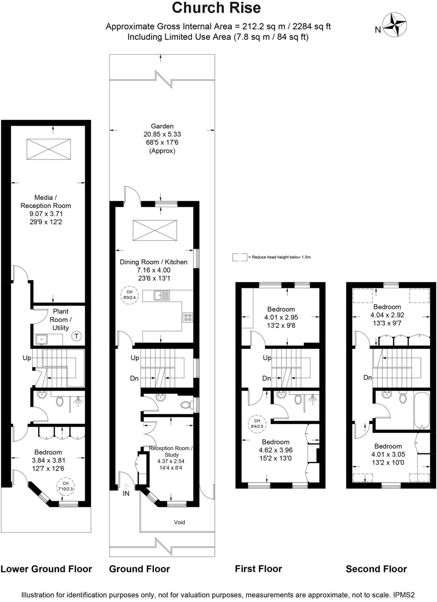 Church Rise, Forest Hill, SE23 floorplan