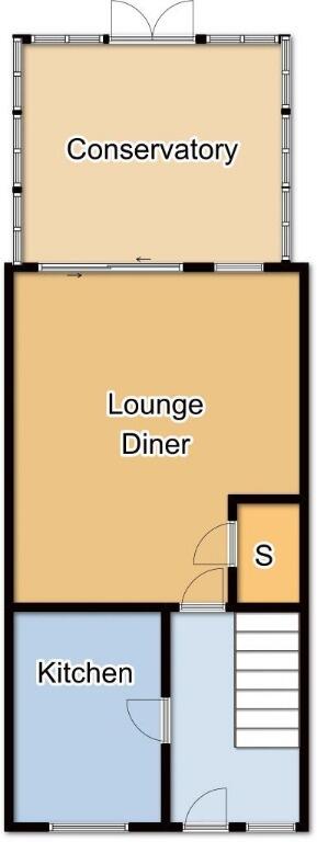 Taverners Crescent, Littleover, Derby, DE23 floorplan