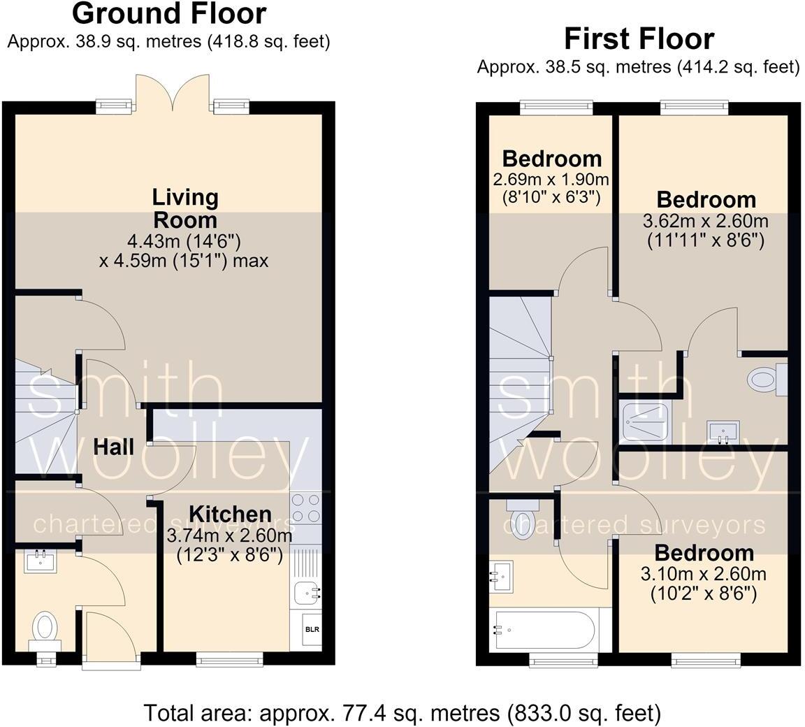 Quarry Way, Hythe floorplan