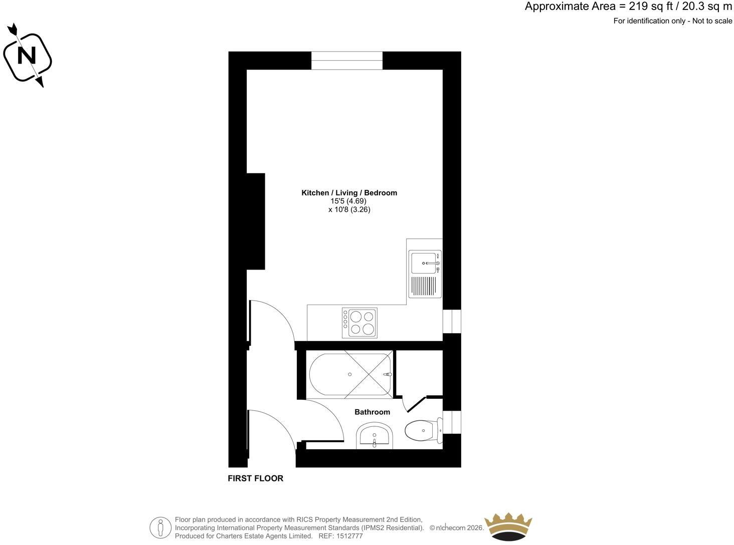 Rugby Road, Brighton, East Sussex, BN1 floorplan