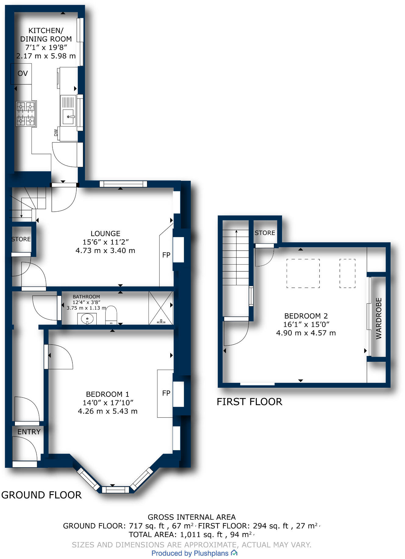 Boydfield Avenue, Prestwick, South Ayrshire, KA9 floorplan