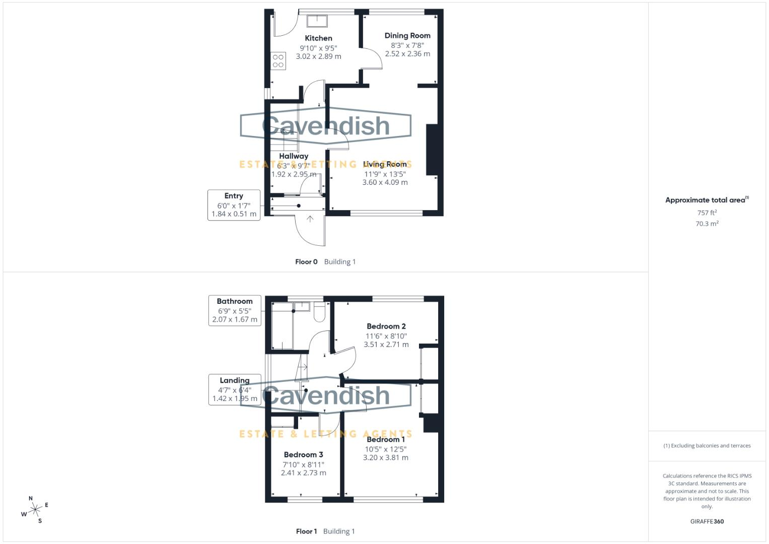 34, Hafod Park, Mold floorplan