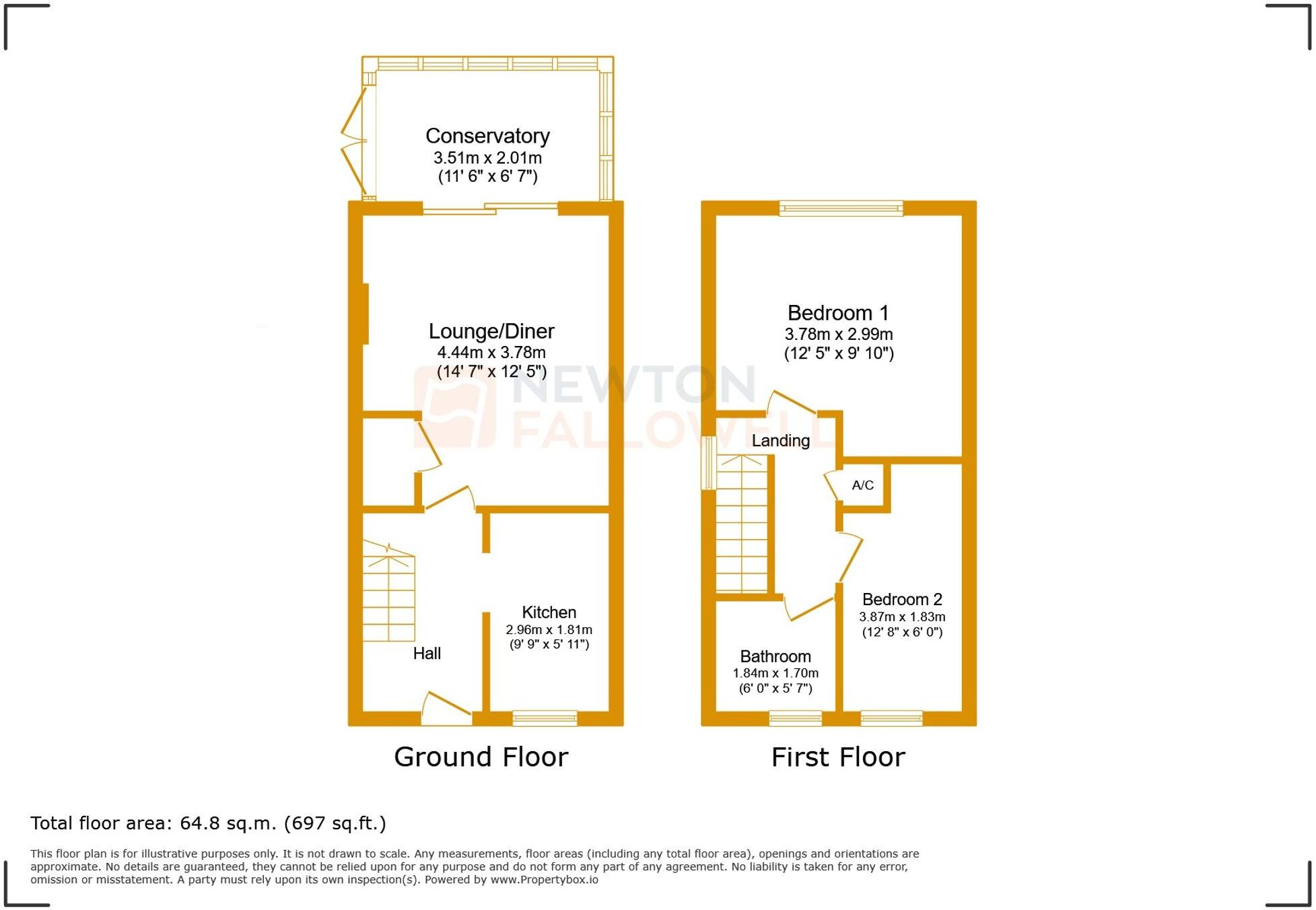 Moorland Road, Syston, LE7 floorplan