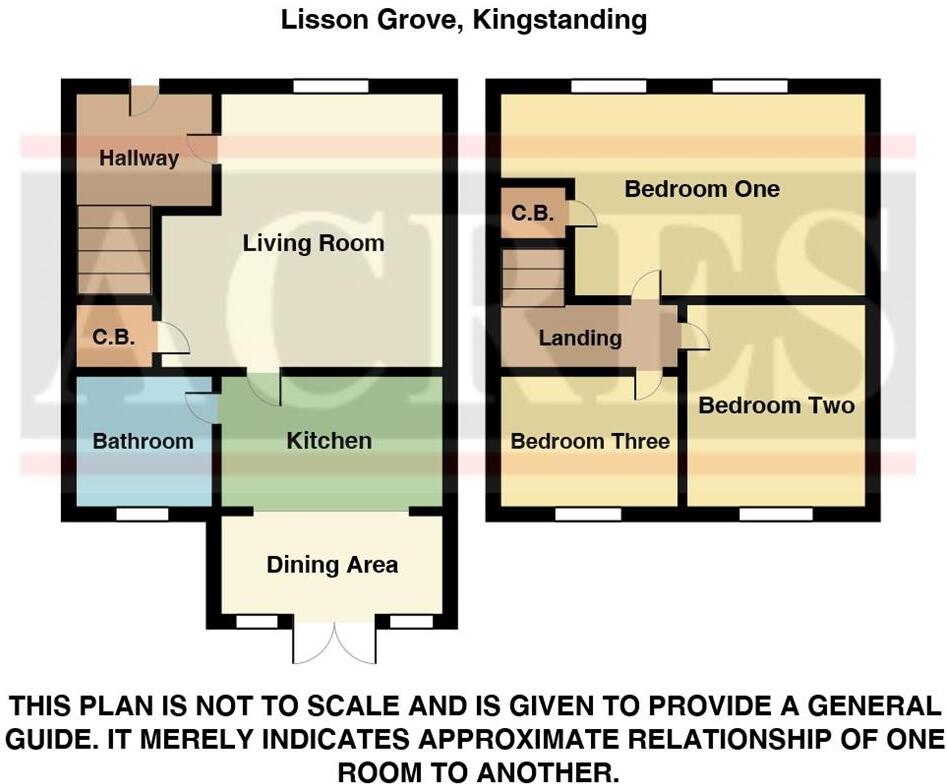 Lisson Grove, Kingstanding, Birmingham floorplan