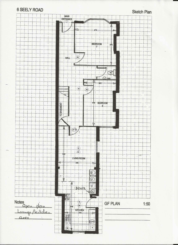 Seely Road, Nottingham floorplan