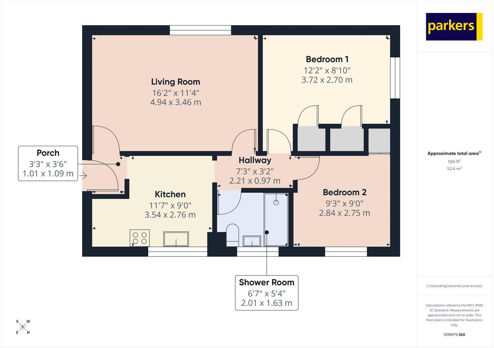 Tunworth Court, Tadley, Hampshire, RG26 floorplan