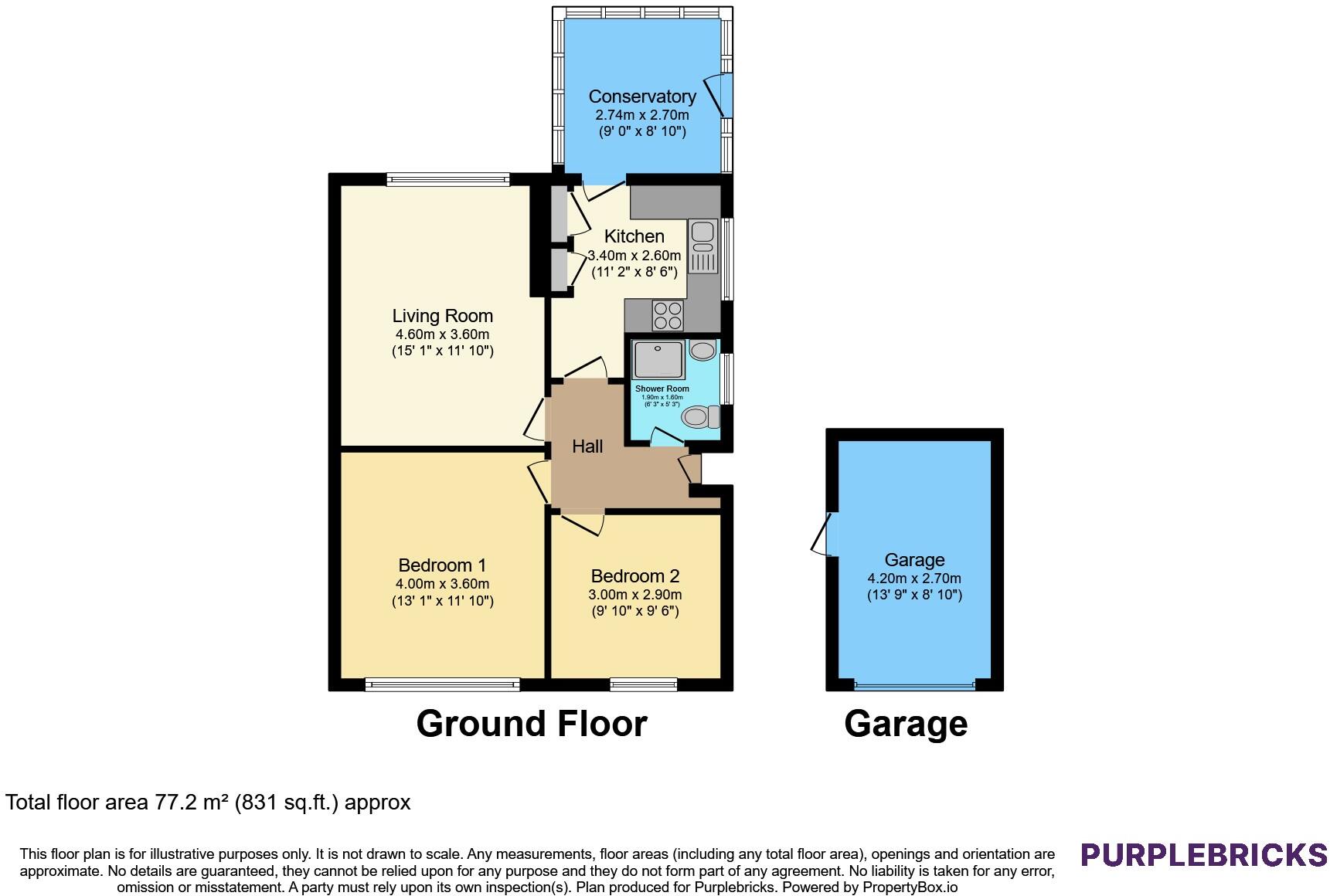 Ash Street, Wakefield, WF3 floorplan
