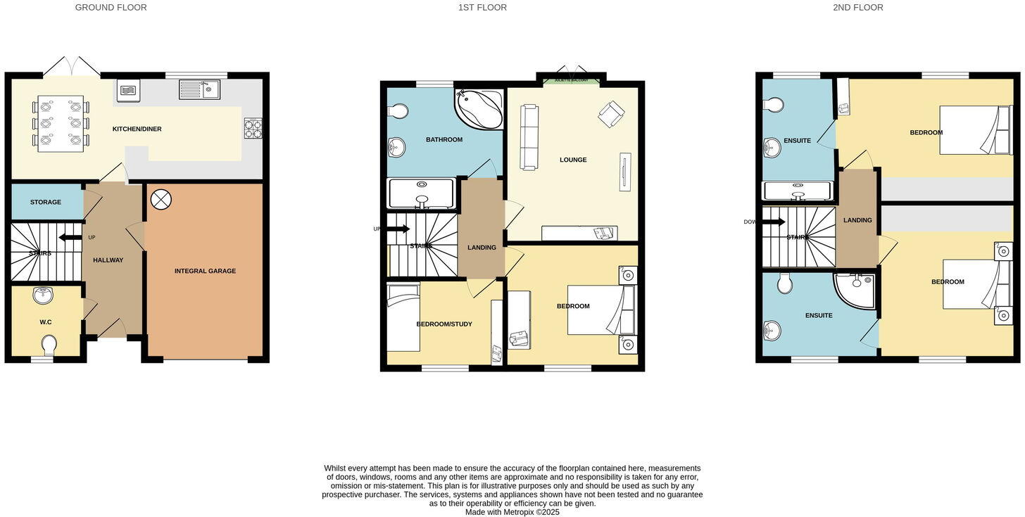 Scarlett Drive, Hutton, Preston, PR4 4BH floorplan