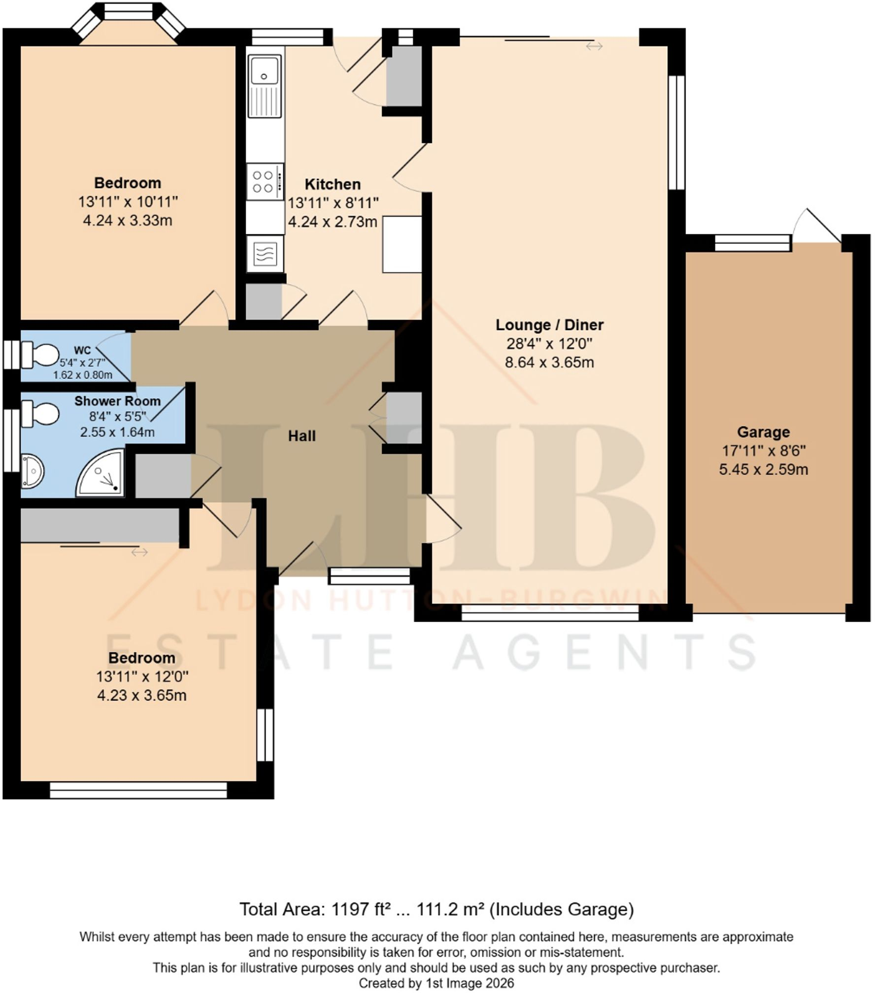 Hudson Drive, Rustington, BN16 floorplan