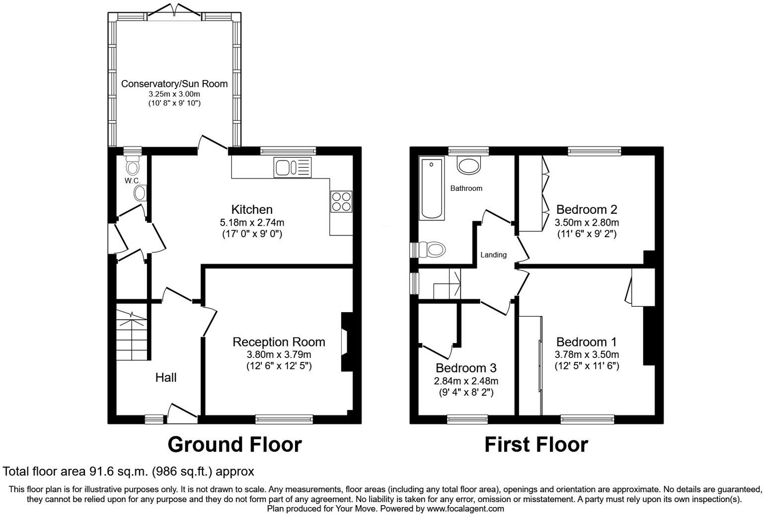 Greystone Place, Cleator Moor, Cumbria, CA25 floorplan